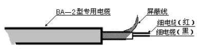 超聲波液位計(jì)電纜線示意圖